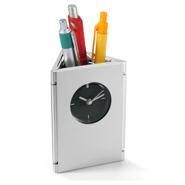 T7-01 Porta-Lápices con Reloj
