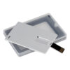 U3-Principal USB Pendrive 16GB Credit Card plateado.