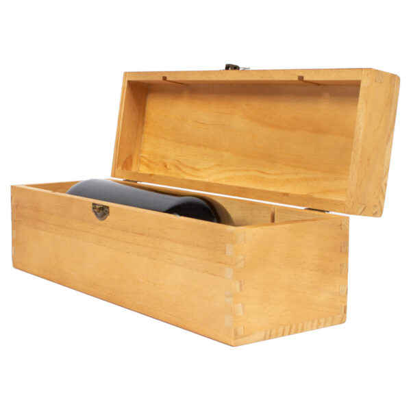 W18-07 Caja de Madera Natural para Vino