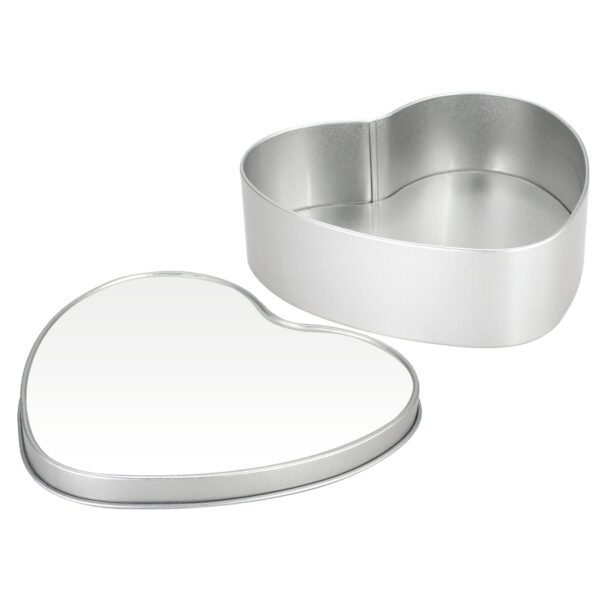 Y94-04 Caja Metálica Corazón Sublimación