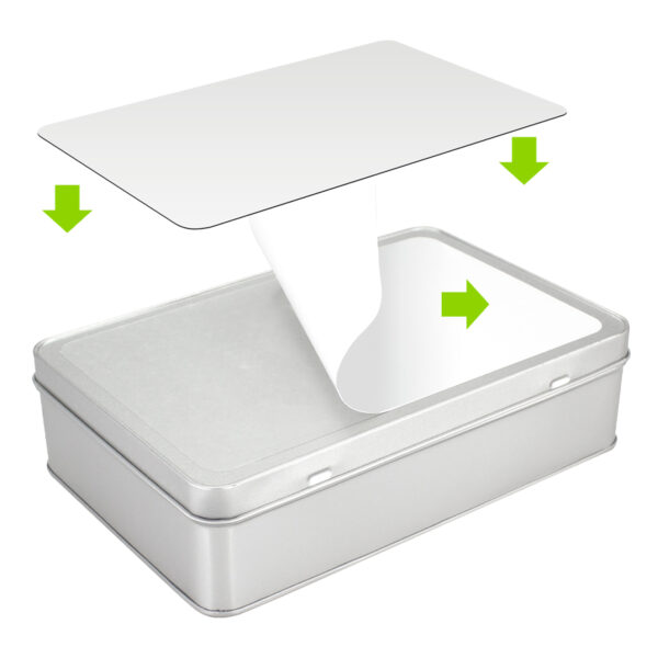 Y95-03 Caja Metálica Rectangular Sublimación