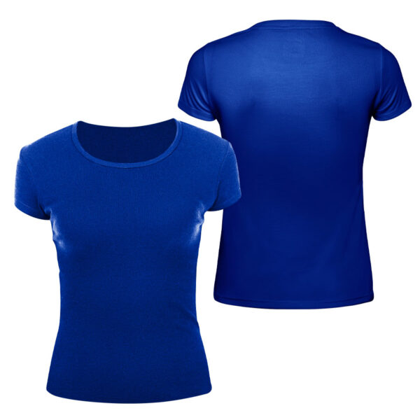 Z1-02 Polera Manga Corta Algodón Mujer