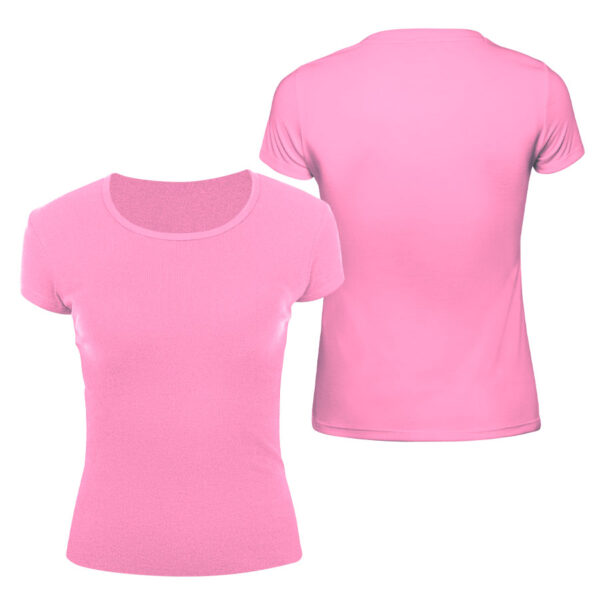 Z1-03 Polera Manga Corta Algodón Mujer