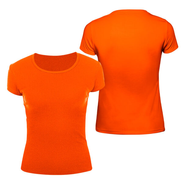 Z1-06 Polera Manga Corta Algodón Mujer