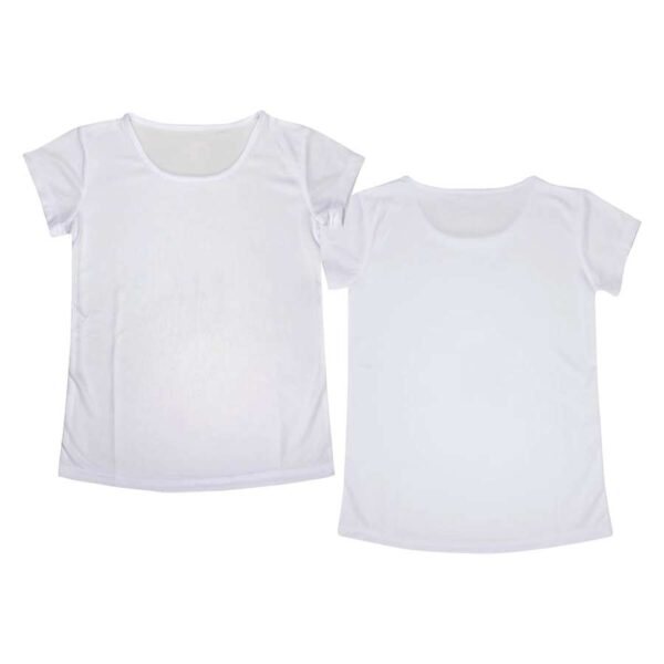 Z3-C Polera Manga Corta Poliéster Mujer