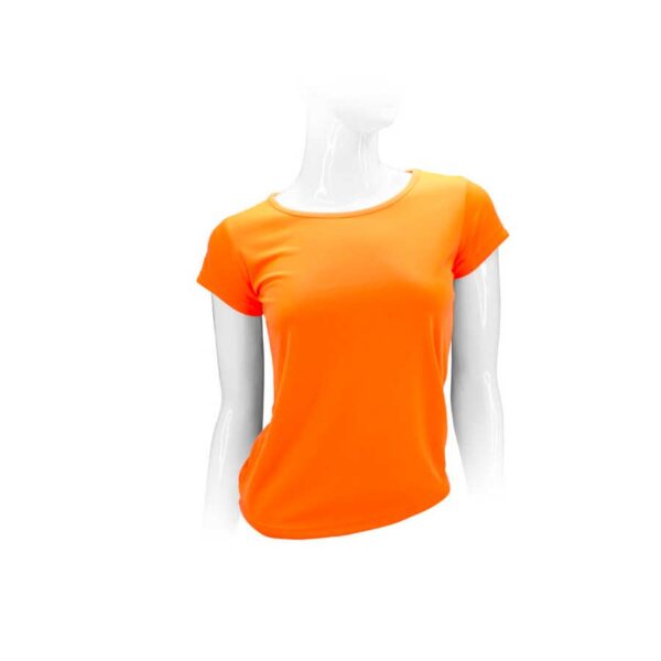Z3-F Polera Manga Corta Poliéster Mujer