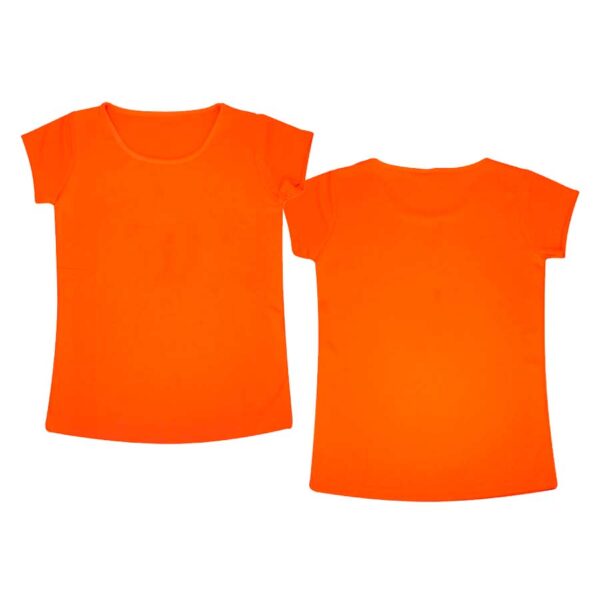 Z3-G Polera Manga Corta Poliéster Mujer