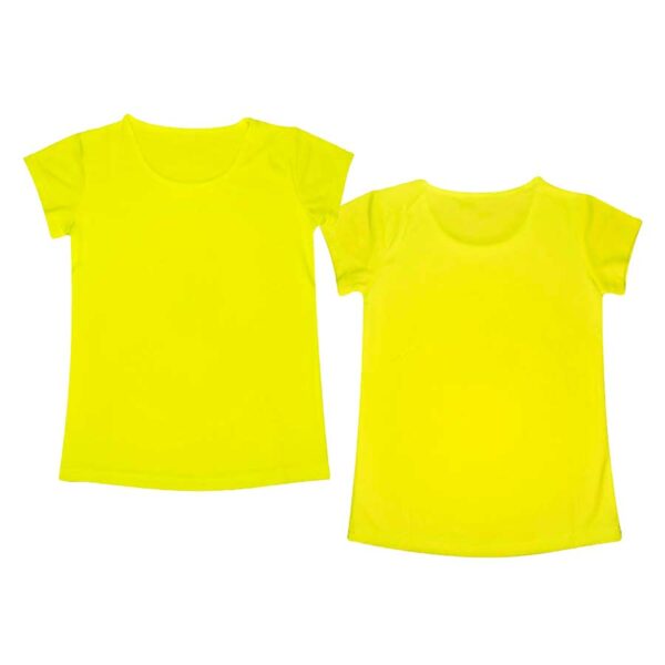 Z3-I Polera Manga Corta Poliéster Mujer