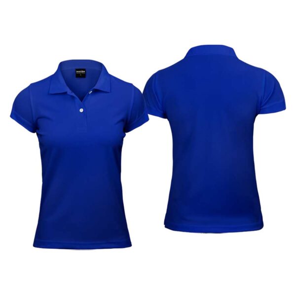 Z5-C Polera Poliéster Mujer con Cuello