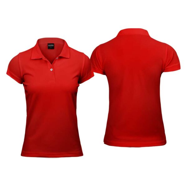 Z5-D Polera Poliéster Mujer con Cuello