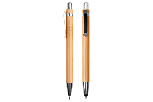 SET DE BOLIGRAFO Y LÁPIZ MECÁNICO DE BAMBÚ "NAGANO DUO"