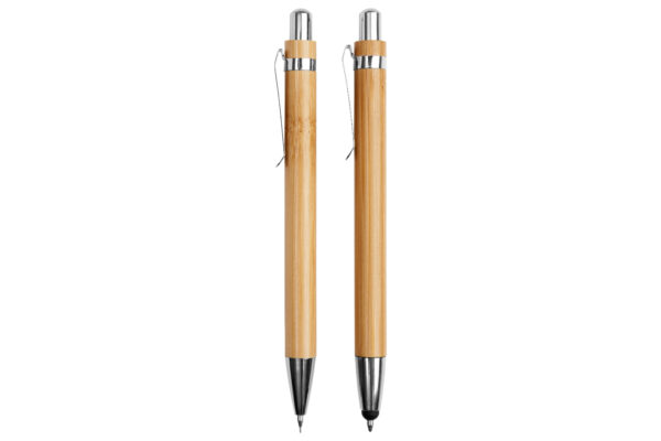 SET DE BOLIGRAFO Y LÁPIZ MECÁNICO DE BAMBÚ "NAGANO DUO"