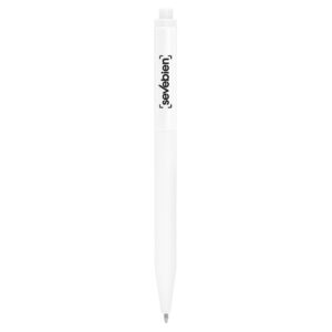 alt__promocional_publicitario_estuche_boligrafo_plastico_BP314_blanco-frente_logo Bolígrafo "ALFA"