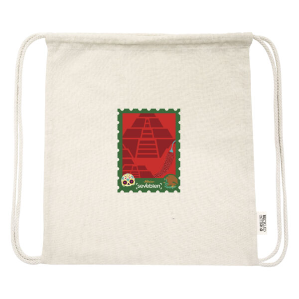 Bolsa mochila de algodón "CHILL"
