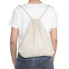 Bolsa mochila de algodón "CHILL"