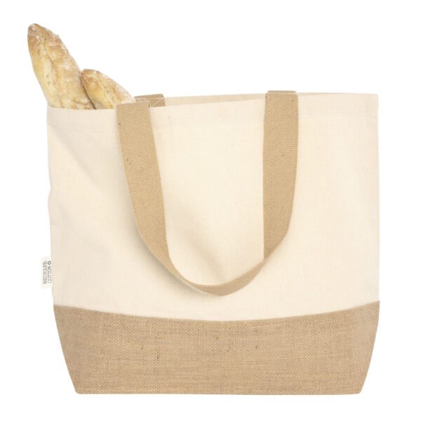 Bolsa de algodón y yute "YONA"