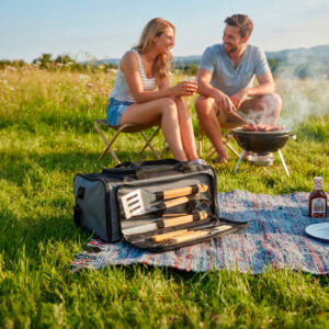 H41-2026 Set Bolso - Cooler - Parrilla - Herram.