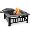 H48-4-4 Brasero / Parrilla "Luxor" para Carbón y leña